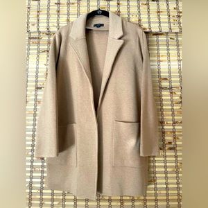 J Crew Sophie open front sweater blazer